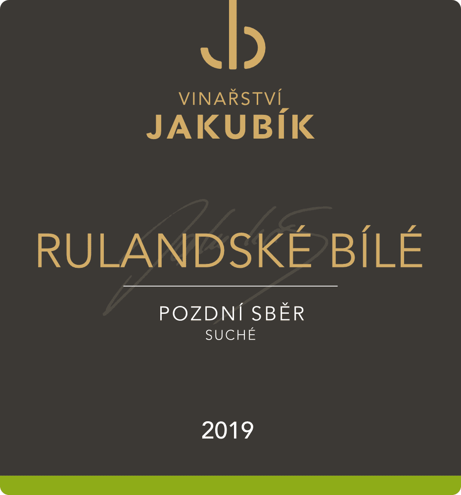 Rulandské bílé 2019