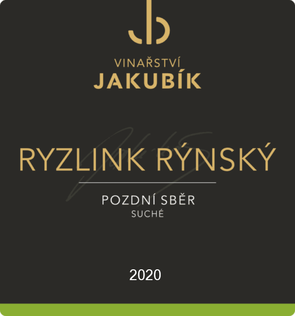 Ryzlink Rýnský 2020